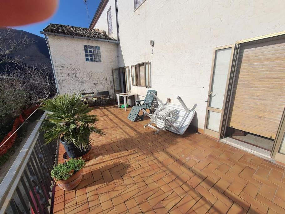 Ferienwohnung La Quiete Tra Le Montagne Apiro Exterior foto